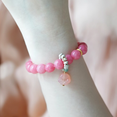 Pink Chalcedony Calm Circle