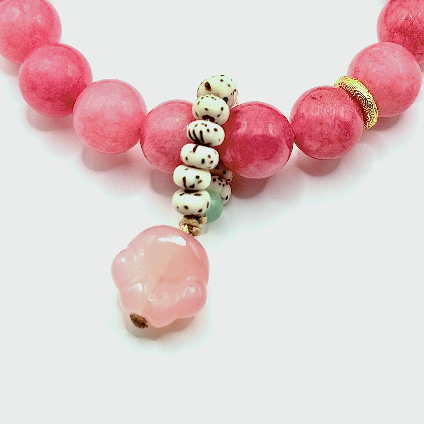 Pink Chalcedony Calm Circle