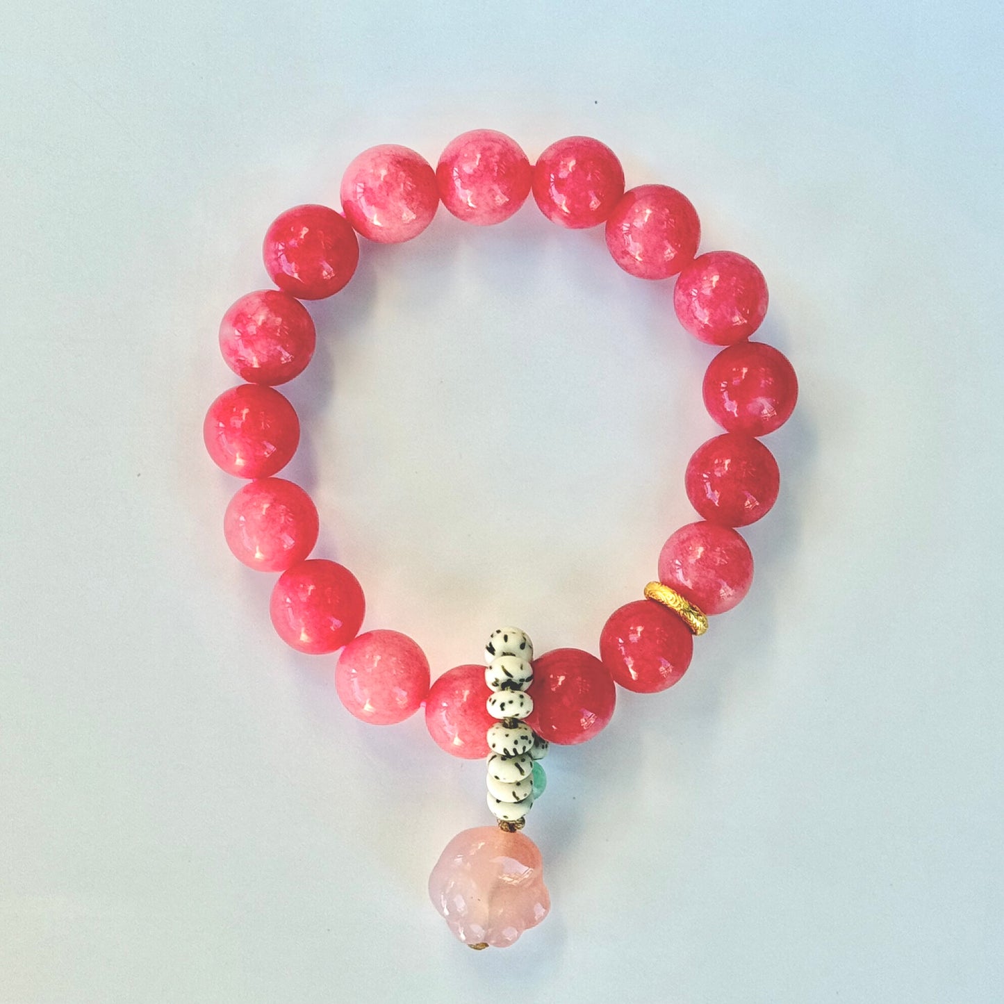 Pink Chalcedony Calm Circle