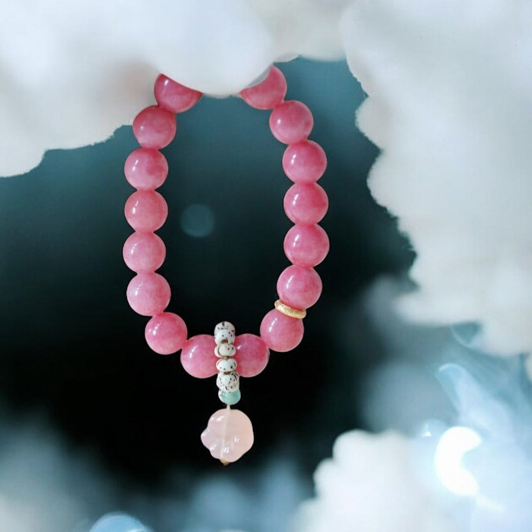 Pink Chalcedony Calm Circle